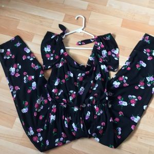 Floral one piece